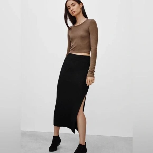 Aritzia Midi Skirt | Wilfred Free Shields - New without Tags! - Picture 4 of 9